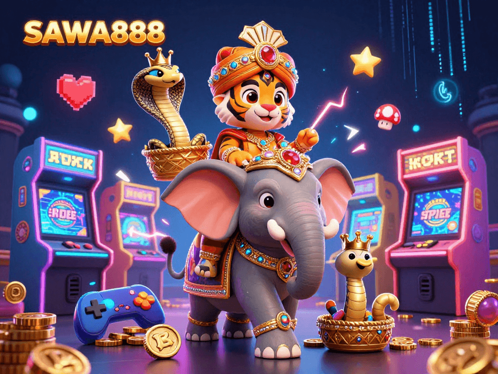 Spin the reels with SAWA888 and experience the vibrant gaming world filled with fun and excitement.