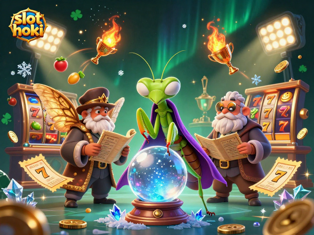Experience the thrill of slot hoki with a dynamic scene featuring engaging 3D characters and rich game elements.