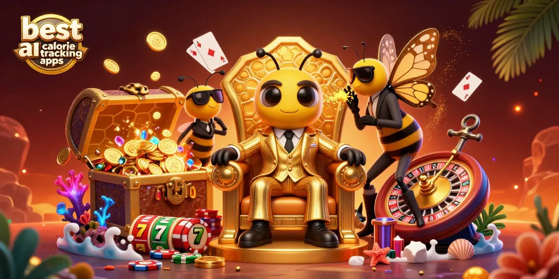 Experience the thrill of the best ai calorie tracking apps in a dynamic casino scene featuring golden treasures and interactive game elements.