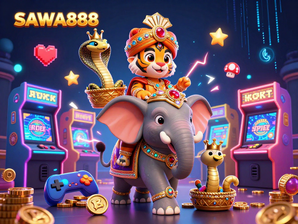 Spin the reels with SAWA888 and experience the vibrant gaming world filled with fun and excitement.