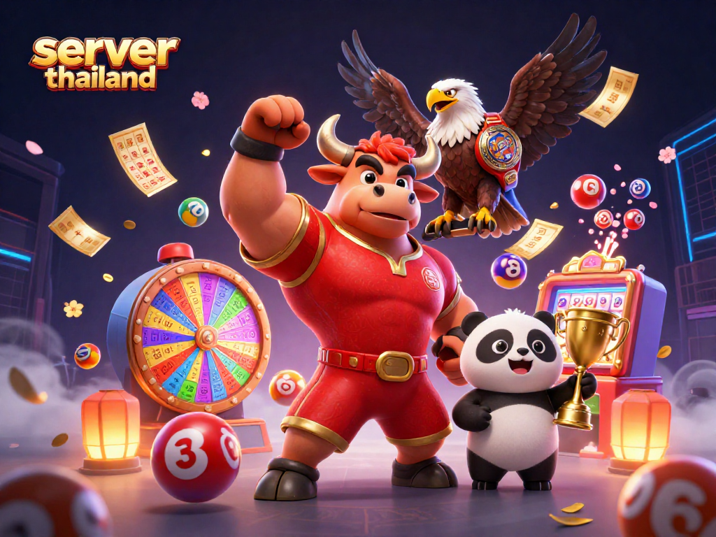 Win big with server thailand while enjoying colorful lottery balls and casino celebrations.